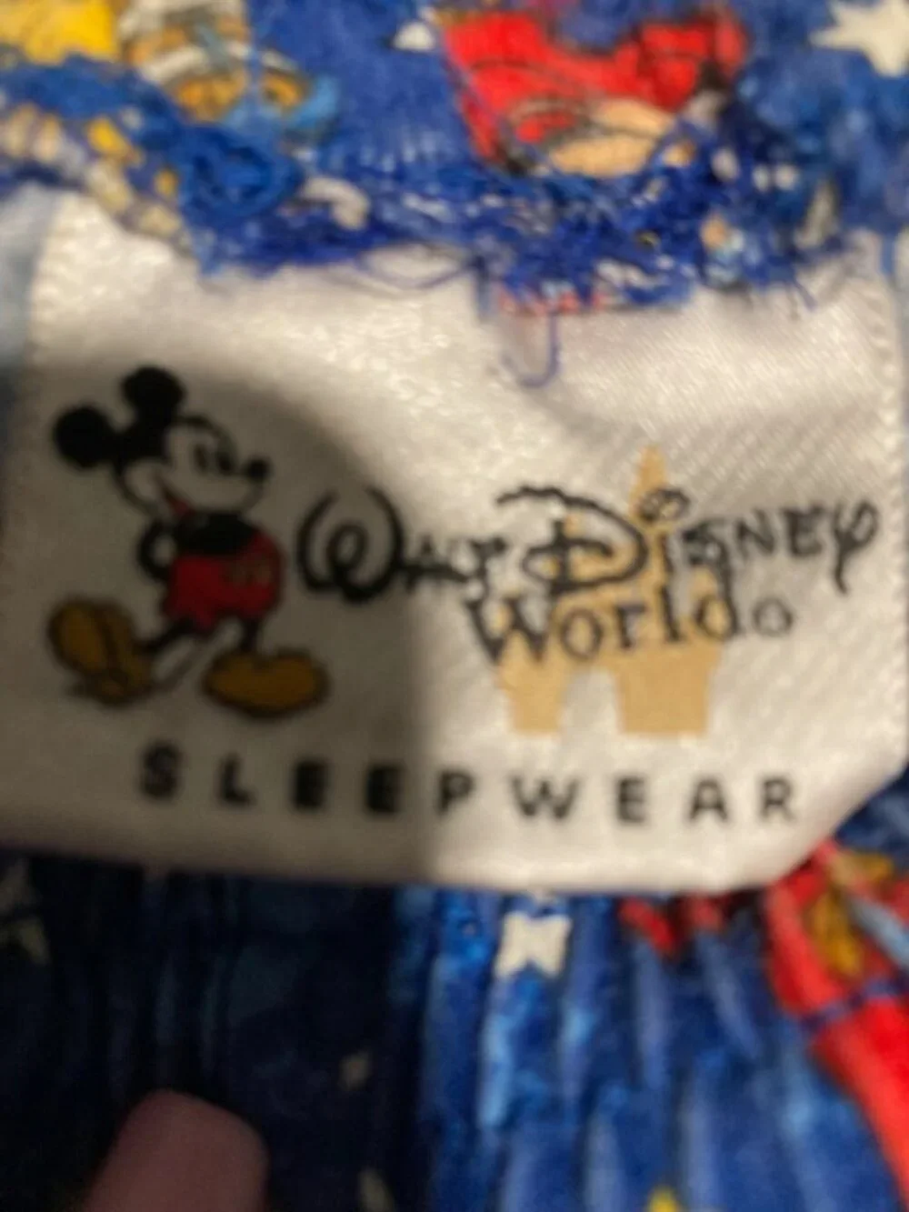 VINTAGE WDW women's PJs Size Small - Picture 3 of 3